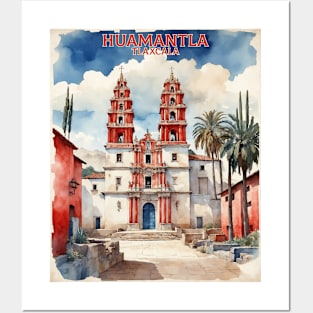 Huamantla Tlaxcala Mexico Vintage Tourism Travel Posters and Art